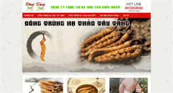 Desktop Screenshot of dongtrungtaytang.com